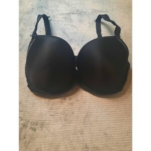 Freya Aa1704 Deco Vibe Plunge T-shirt Bra US 34H Black